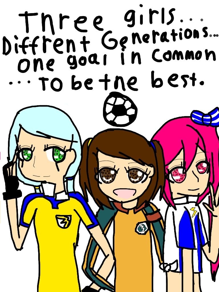 My inazuma eleven OCs :D