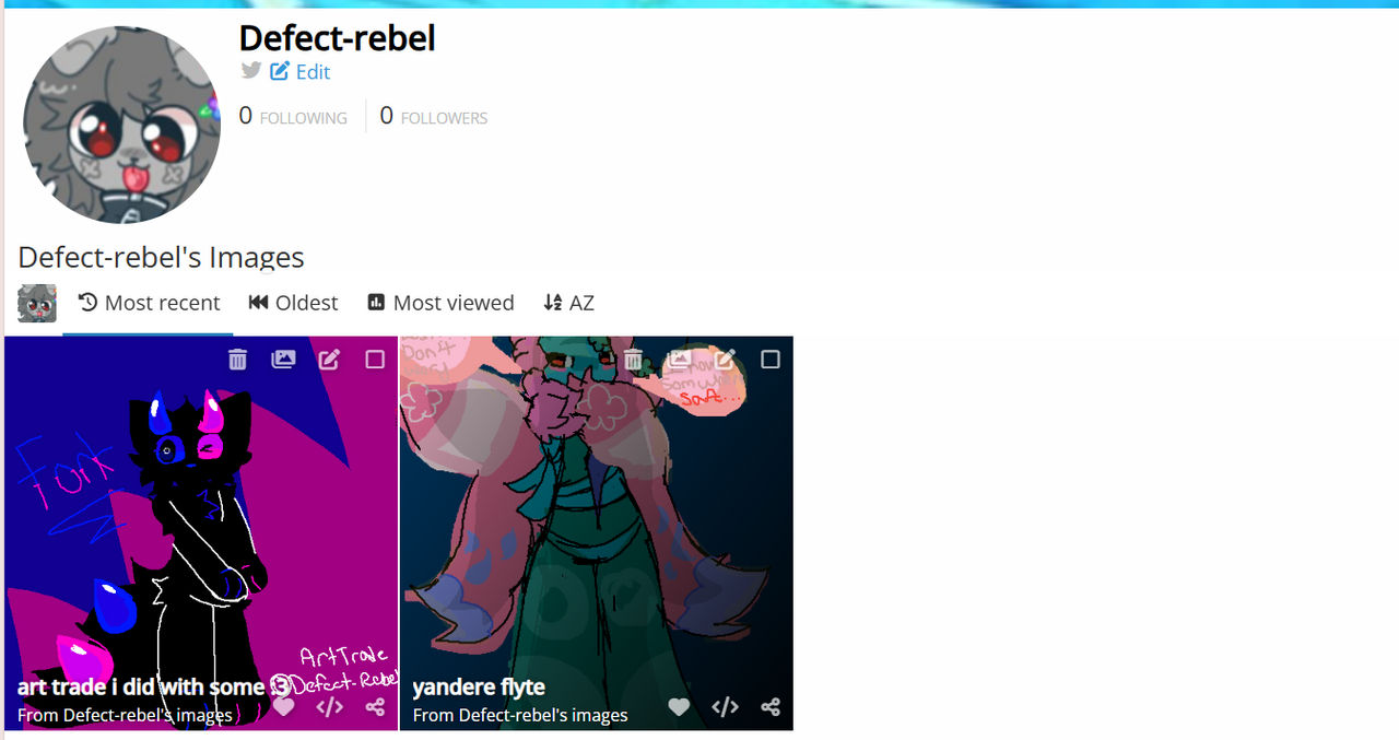 yo follow me on img.bb by Defect-REBEL on DeviantArt