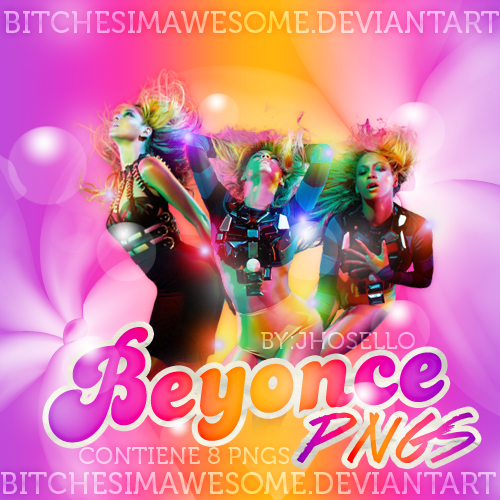 Beyonce Photopack PNG 1