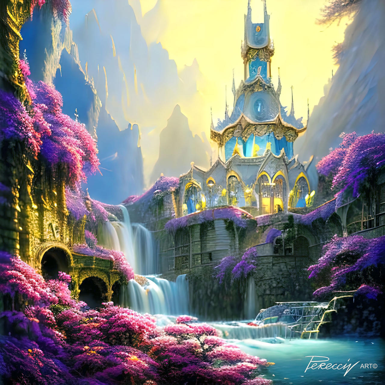 Magic Journeys: the sorceress's palace in the moun by Perecciv on ...
