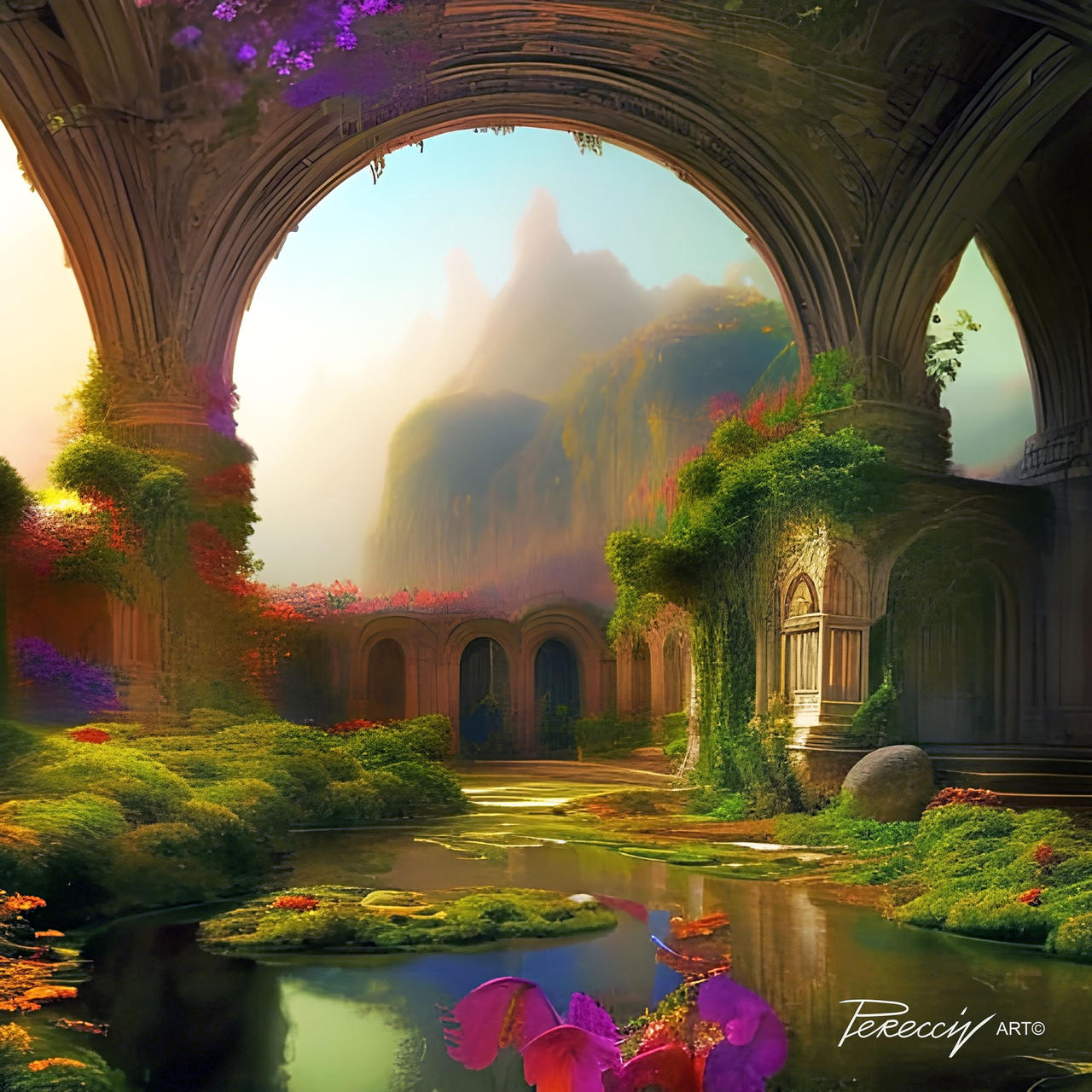 Magic Journeys Magic palaces and interiors by Perecciv on DeviantArt