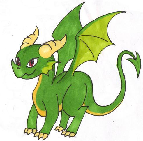 Green dragon cartoon by Grimaldu5 on DeviantArt Green dragon cartoon by Grimaldu5 on DeviantArt