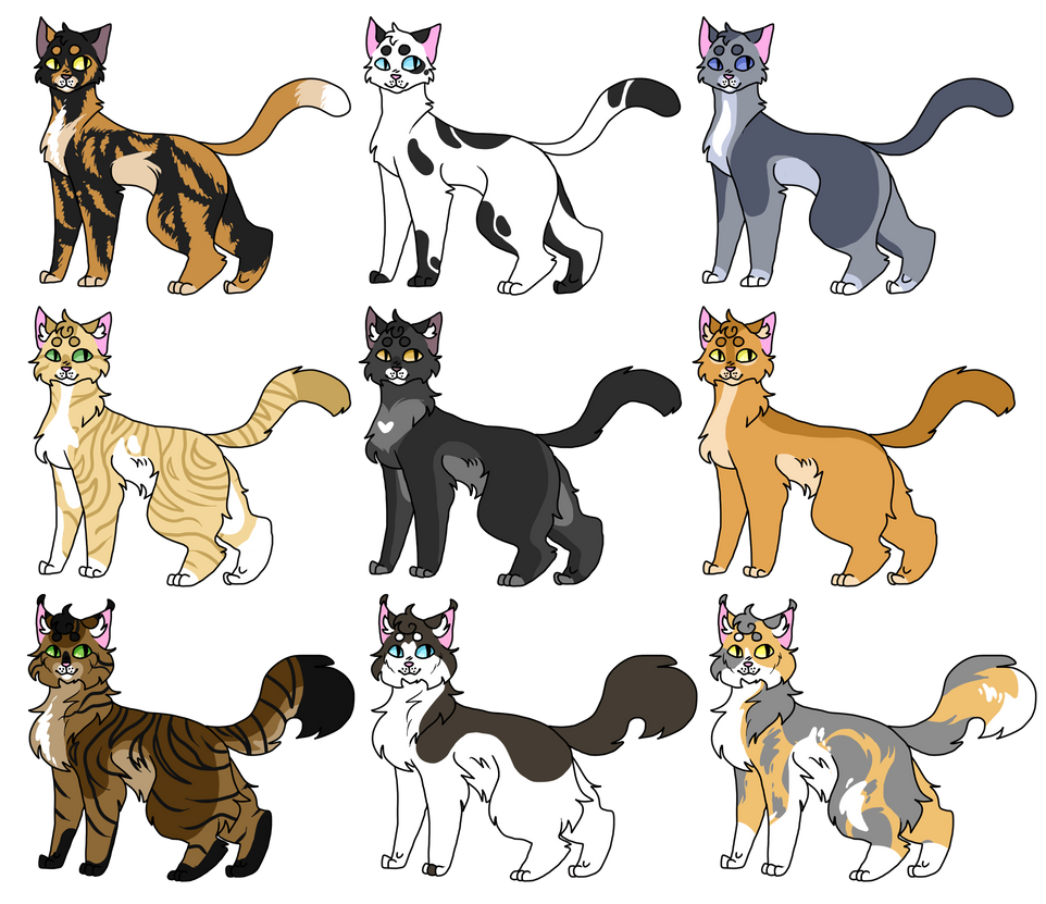 OPEN 50 Point Cat Adopts by tiredfangs on DeviantArt