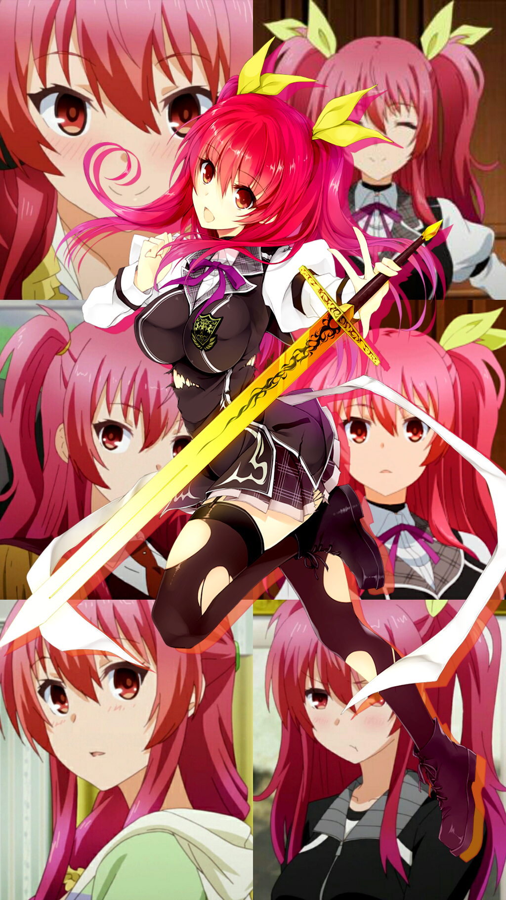 Rakudai Kishi no Cavalry - Stella Vermillion Poster for Sale by