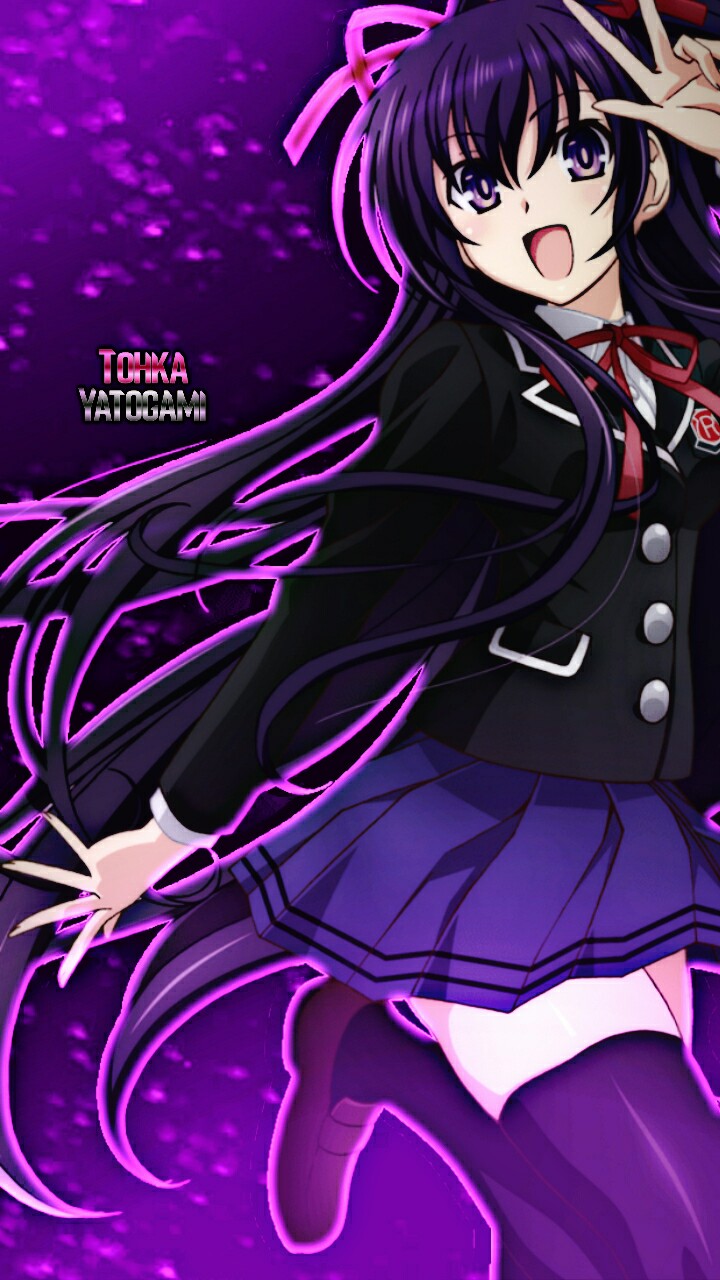 date a live tohka iphone 5 wallpaper by mrfab13 on DeviantArt