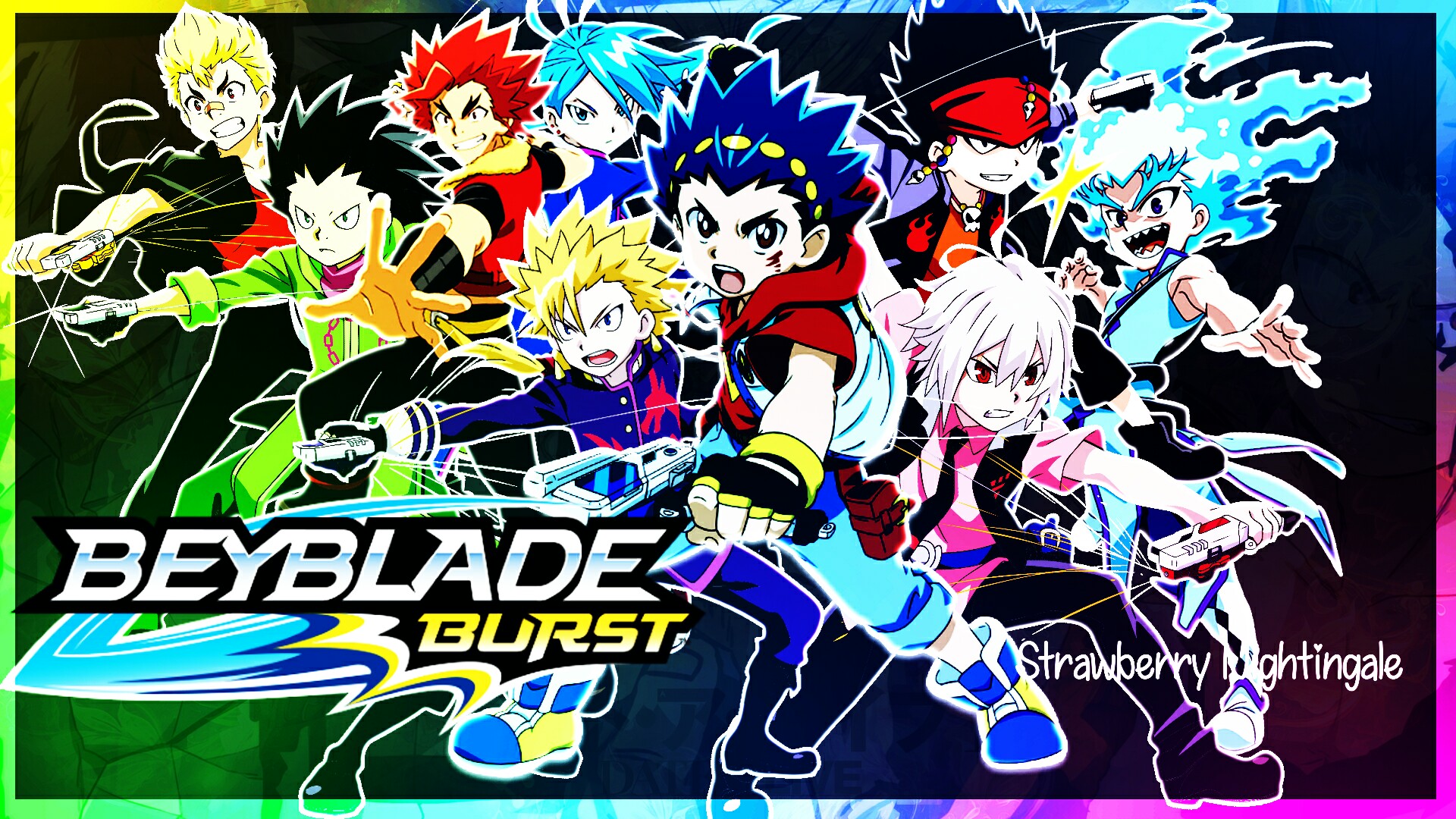 Anime Beyblade Burst HD Wallpaper