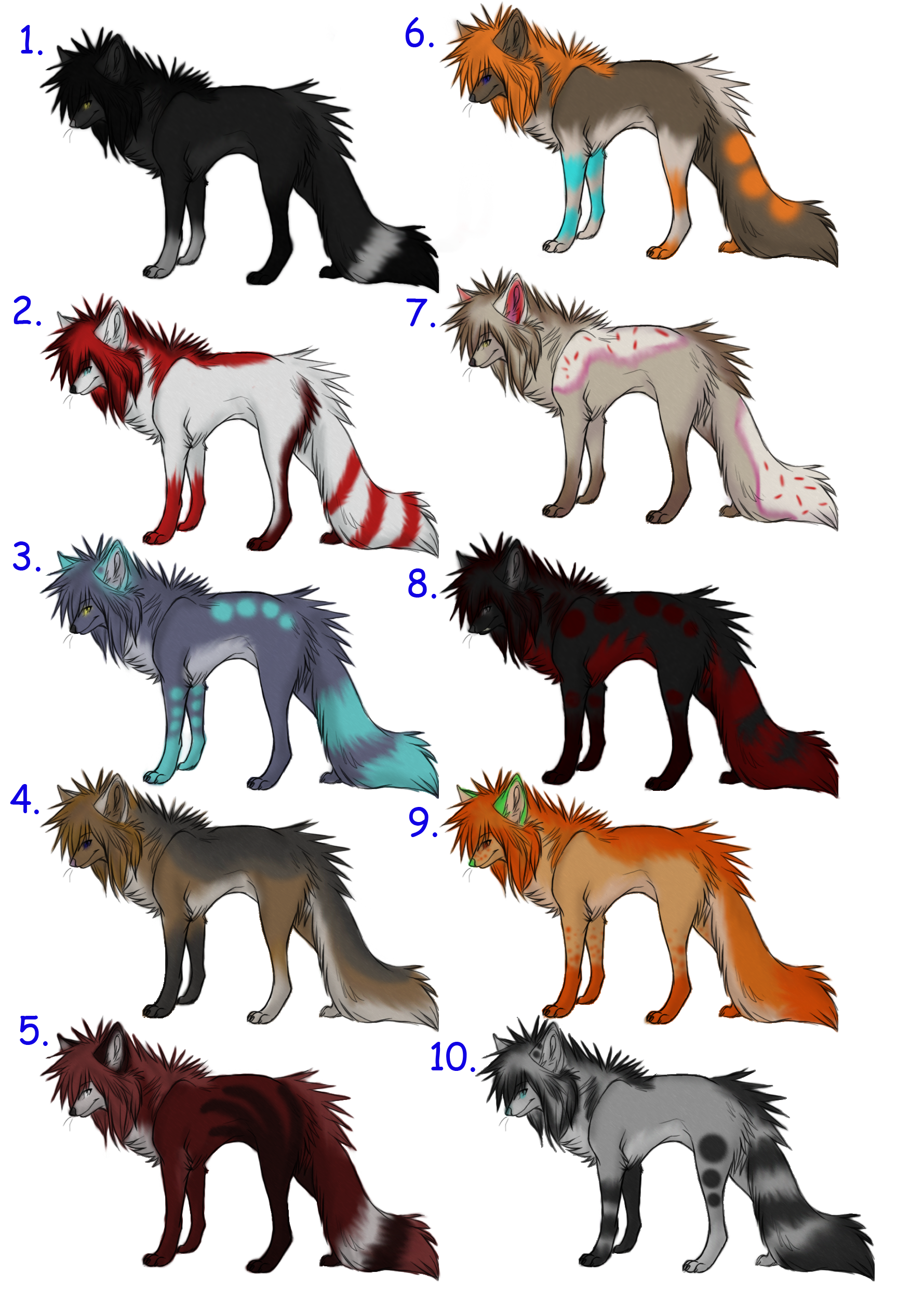 7-10 Point Wolf Adopts CLOSED