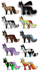 10 Point Fox/Wolf Adopts CLOSED