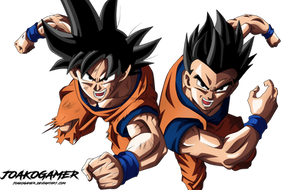 Goku and Gohan (Father and Son)