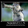 squirell motivational poster