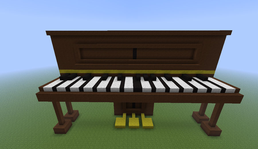 Minecraft Piano By Chl99 On Deviantart Minecraft Piano By Chl99 On Deviantart