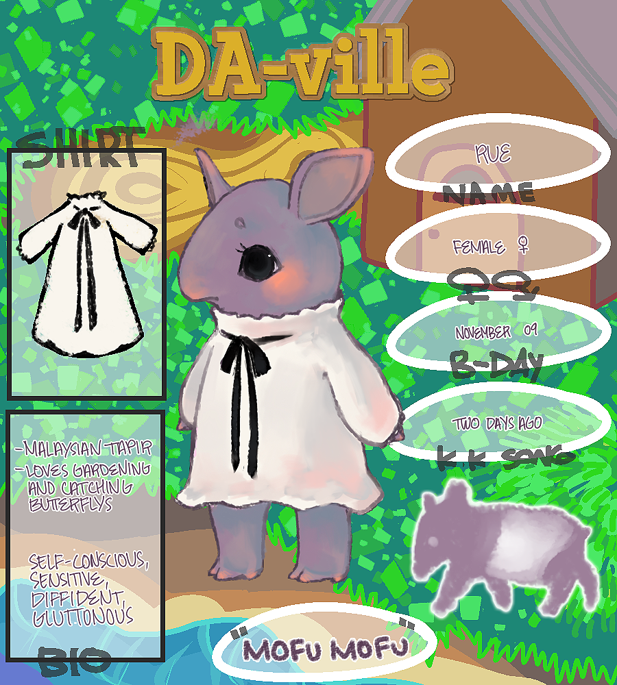 da-ville - RUE THE TAPIR