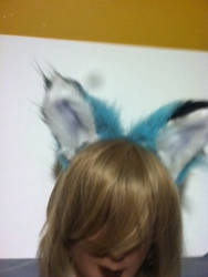 Two toned fox ears