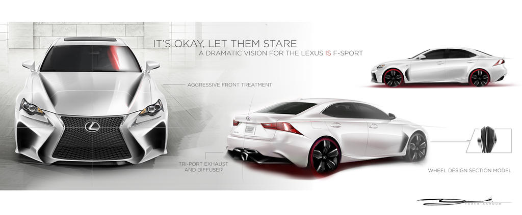 Lexus IS F-Sport Design by tashour11 Lexus IS F-Sport Design by tashour11