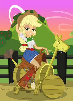 Comm. Pin-Up Girls: Applejack