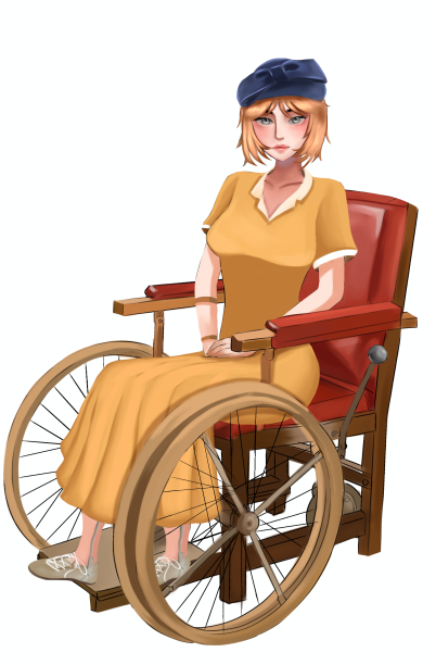 Mallory Towers Tori in Wheelchair.