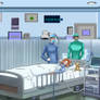 Malory Towers Tori in pre op