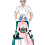 Digimon Tori and Dr. Jo Kido