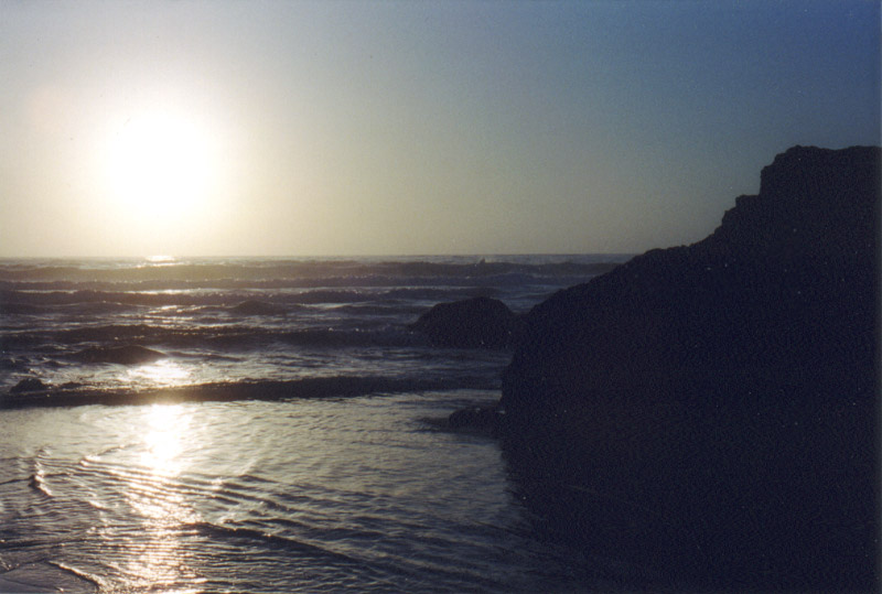 Ocean Sunset at Fort Bragg