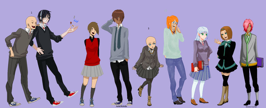 .:Collab:. High school Ocs