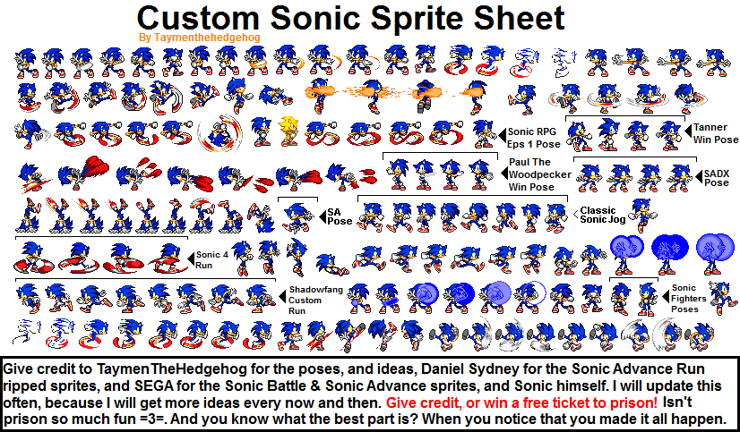 Best Sonic Sprite?