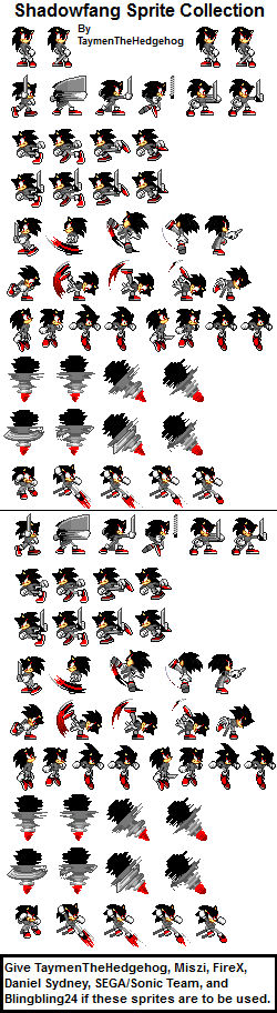 Shadowfang Battle Sprite Collection By Taymenthehedgehog On Deviantart