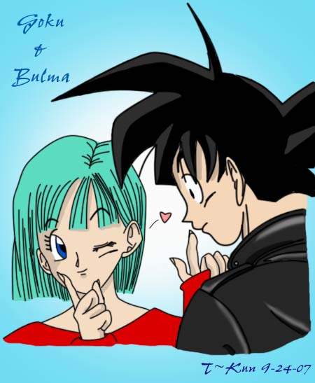 Bulma and Goku by elitedragongoku on DeviantArt