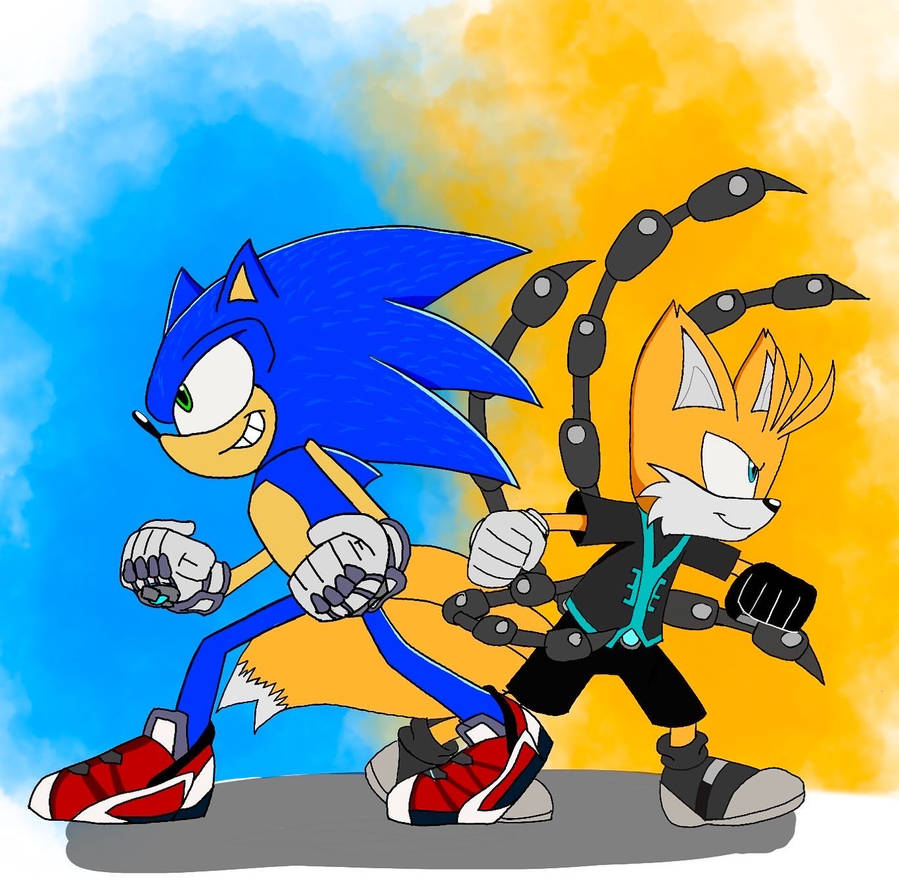 Sonic and Nine by bustyfever on DeviantArt