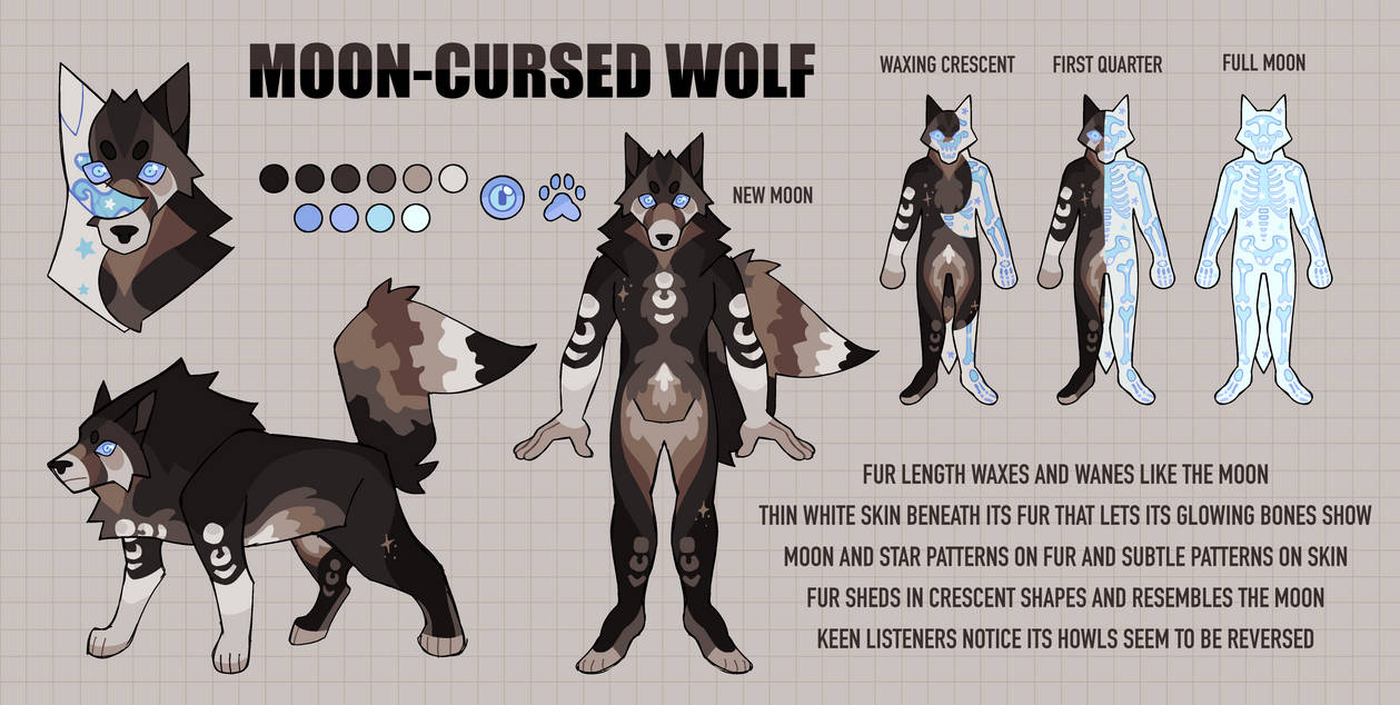 Cursed Wolves Moon-Cursed Wolf OTA by LockandKeyHyena on DeviantArt