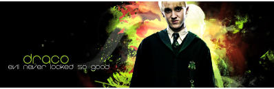 Draco Malfoy - Signature