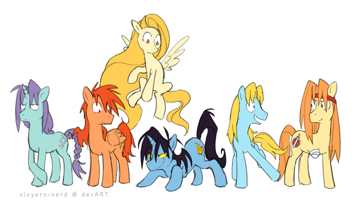 Lo9. The OTHER Mane Six...