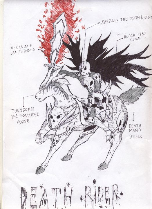 Death Rider Rhuai death rider by failusufi on DeviantArt