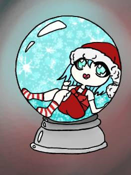 Snow globe christmas 