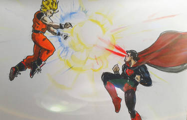 Goku x Superman