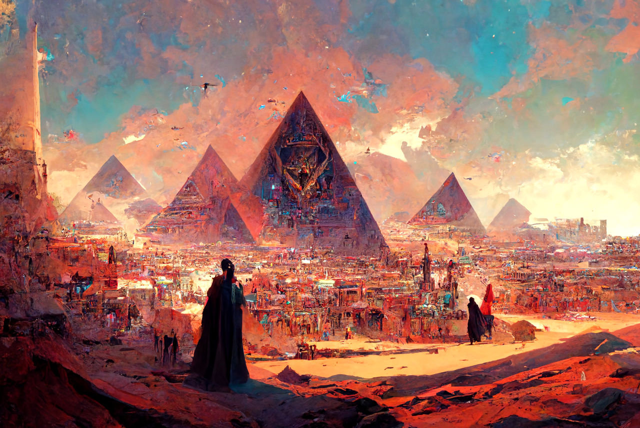 Gothic Egypt I by WesternVapor on DeviantArt