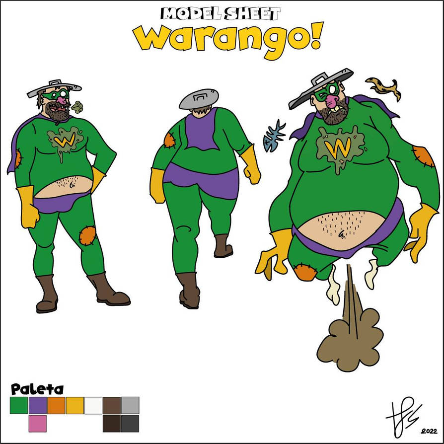 Warango Model Sheet 3 (Warango!) by Argentiras on DeviantArt