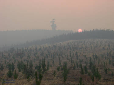 Smoky Sunset