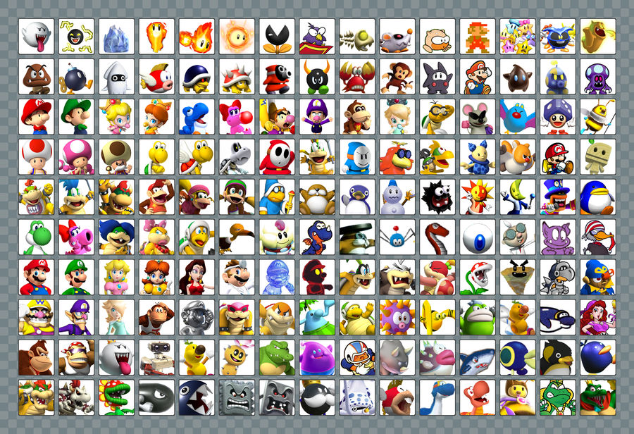 Mario Roster by Cosworth40 on DeviantArt