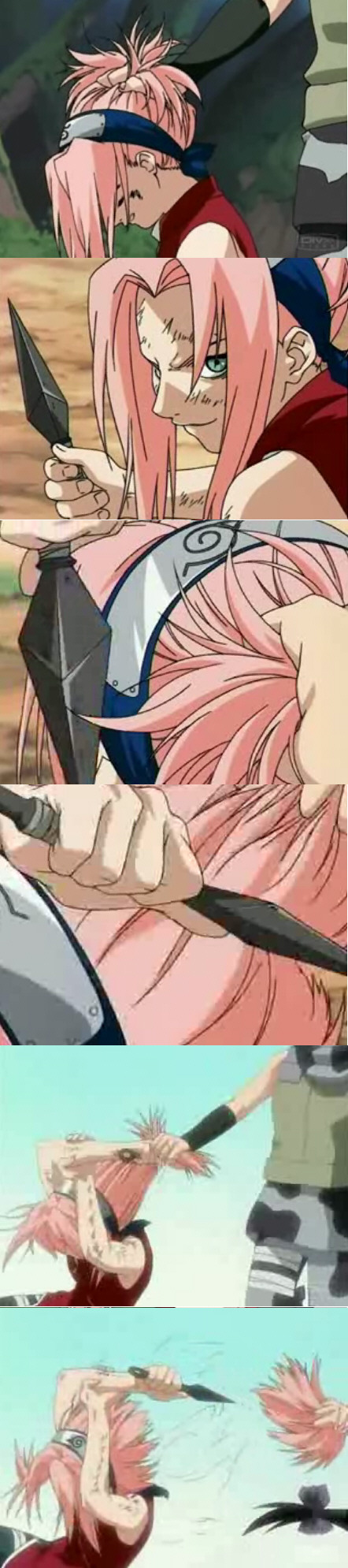 How Sakura got her 'hair cut' by scorpi-silverAnn on DeviantArt
