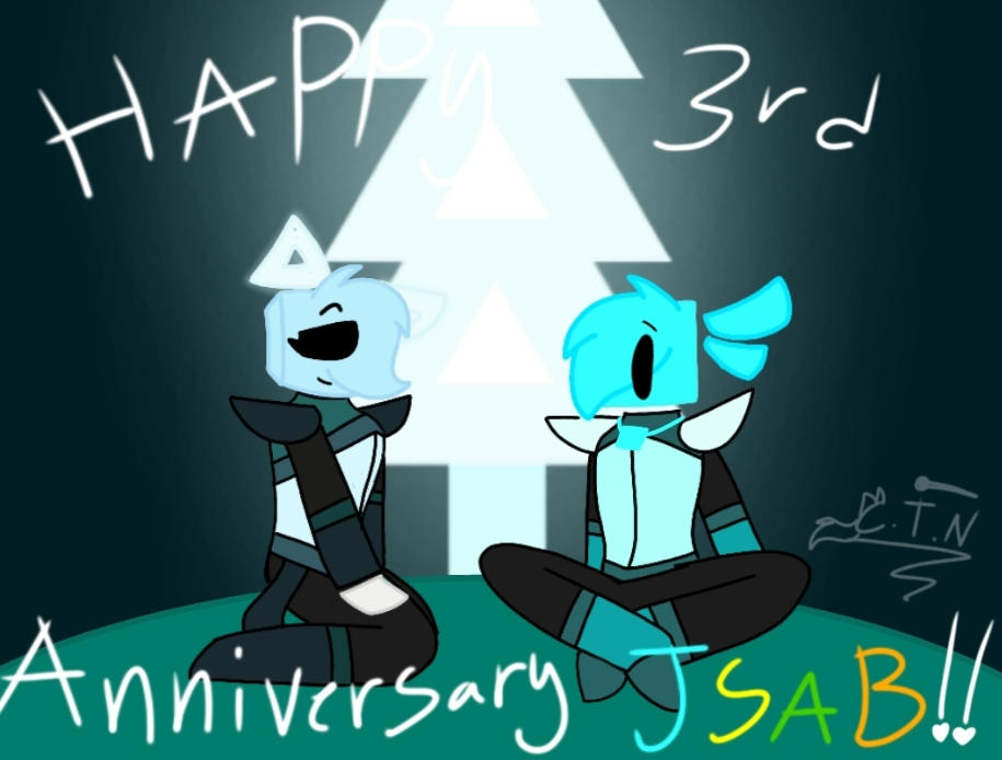 Happy 3rd Anniversary JSaB!! by CometTheNinja on DeviantArt