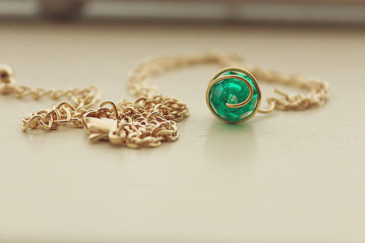 Kokiri's Emerald necklace.