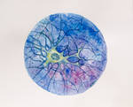 Watercolor Neuron#4 by lodeacca