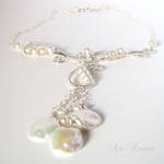 Stardust - bridal necklace by Astukee