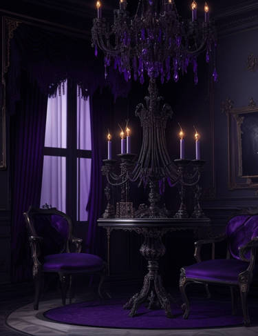 Gothic couch by Raxfox on DeviantArt