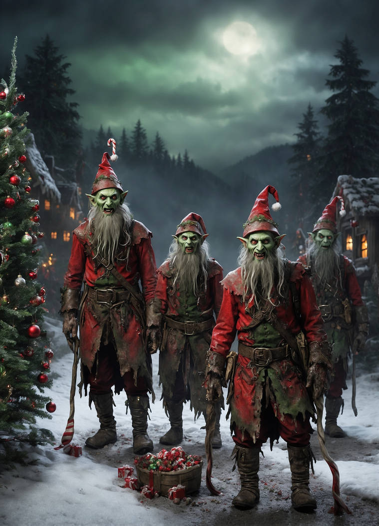 Santa's helpers by HalloweenJack1960 on DeviantArt