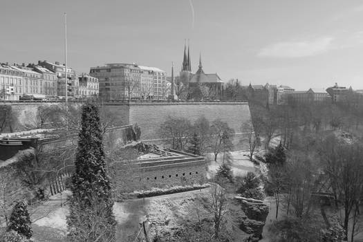 Petrusse valley Luxembourg