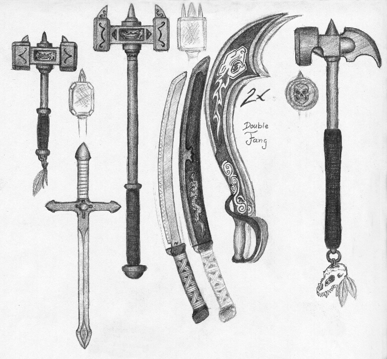 Another bunch of weapons