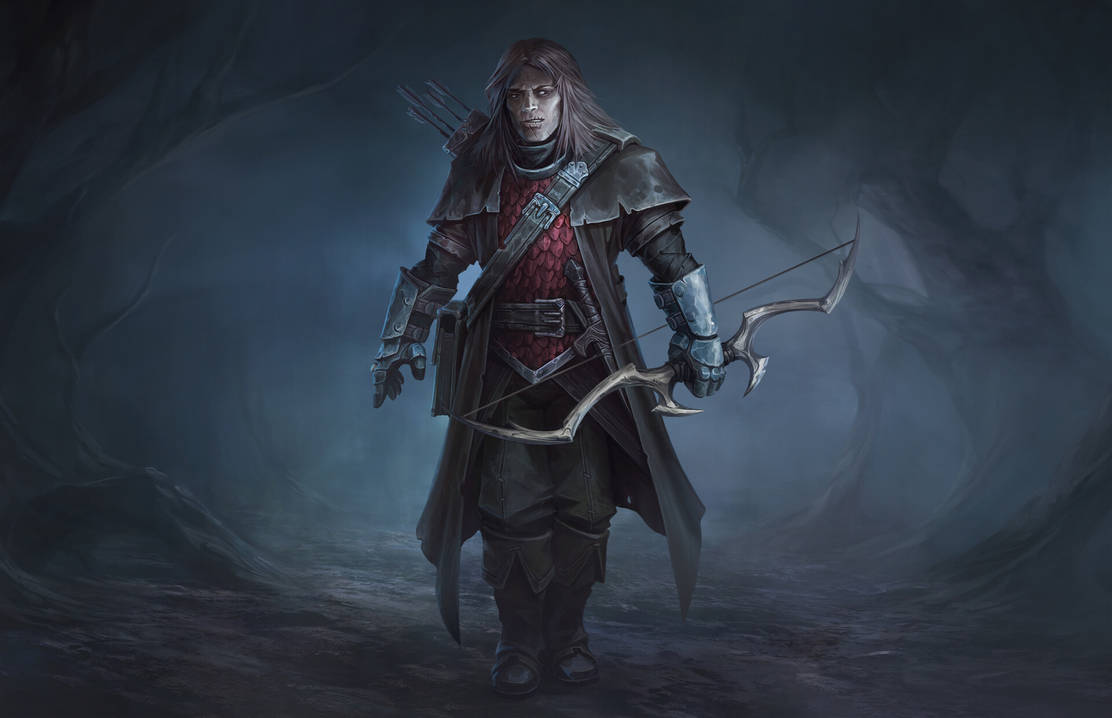 Granok - Human Ranger by YasenStoilov on DeviantArt