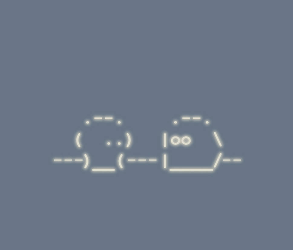 Simple ASCII-Art Wallpaper... by ethaewyn on DeviantArt