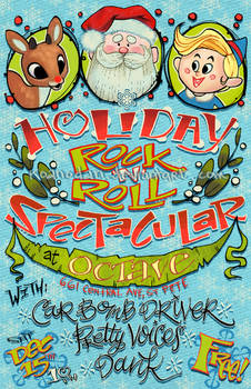 Holiday Rock 'n' Rock Spectacular Flyer